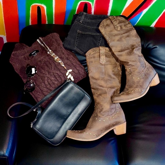 Forever 21 NWT Sweater Plum Burgundy Oversized Cable Knit Sweater | Plus Size 2X - Picture 13 of 16